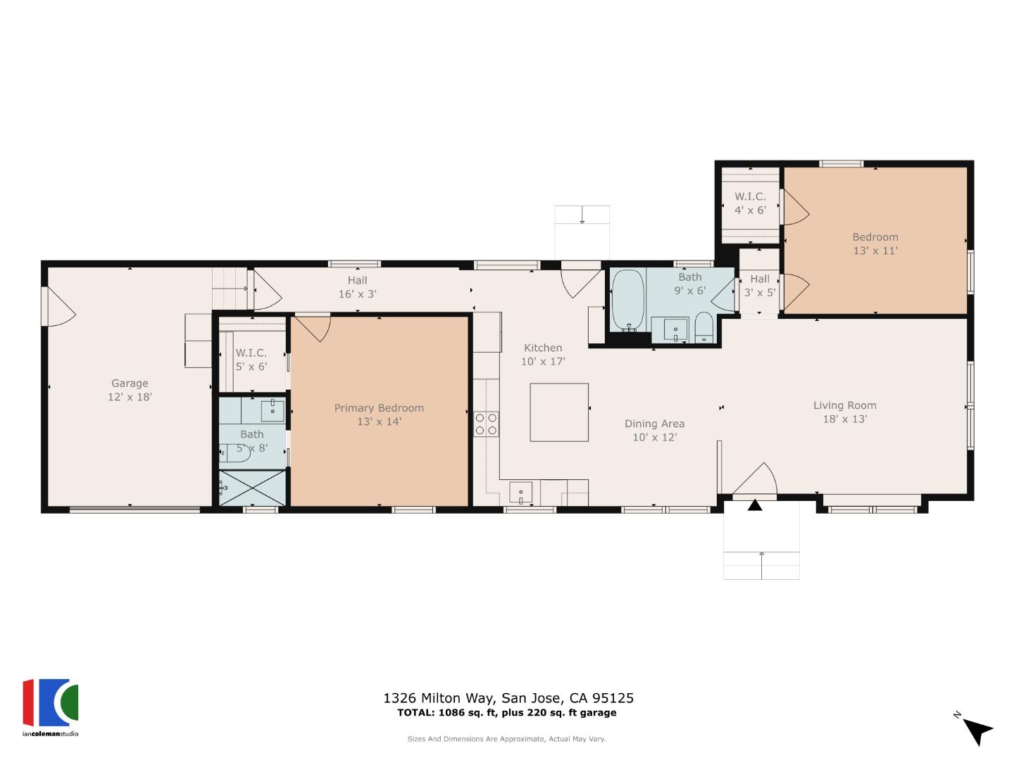 Detail Gallery Image 32 of 32 For 1326 Milton Way, San Jose,  CA 95125 - 2 Beds | 2 Baths