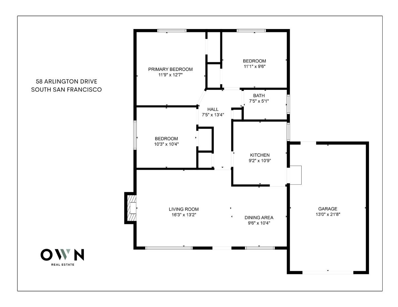 Detail Gallery Image 34 of 38 For 58 Arlington Dr, South San Francisco,  CA 94080 - 3 Beds | 1 Baths