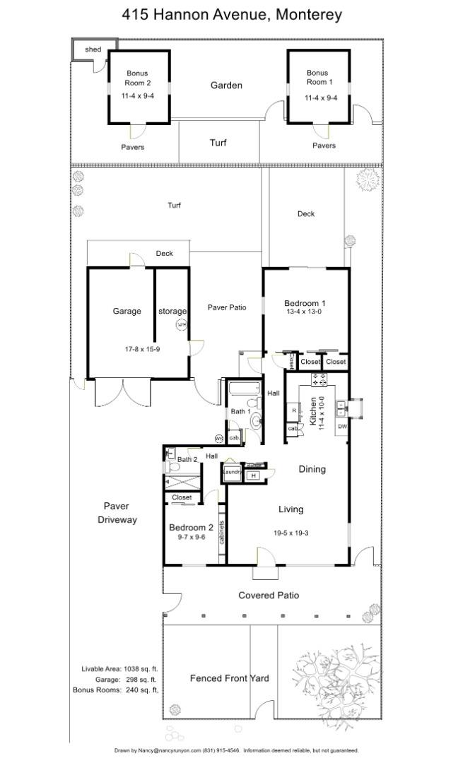 Detail Gallery Image 29 of 29 For 415 Hannon Ave, Monterey,  CA 93940 - 2 Beds | 2 Baths