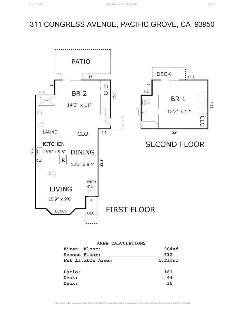 Detail Gallery Image 41 of 41 For 311 Congress Ave, Pacific Grove,  CA 93950 - 2 Beds | 2 Baths