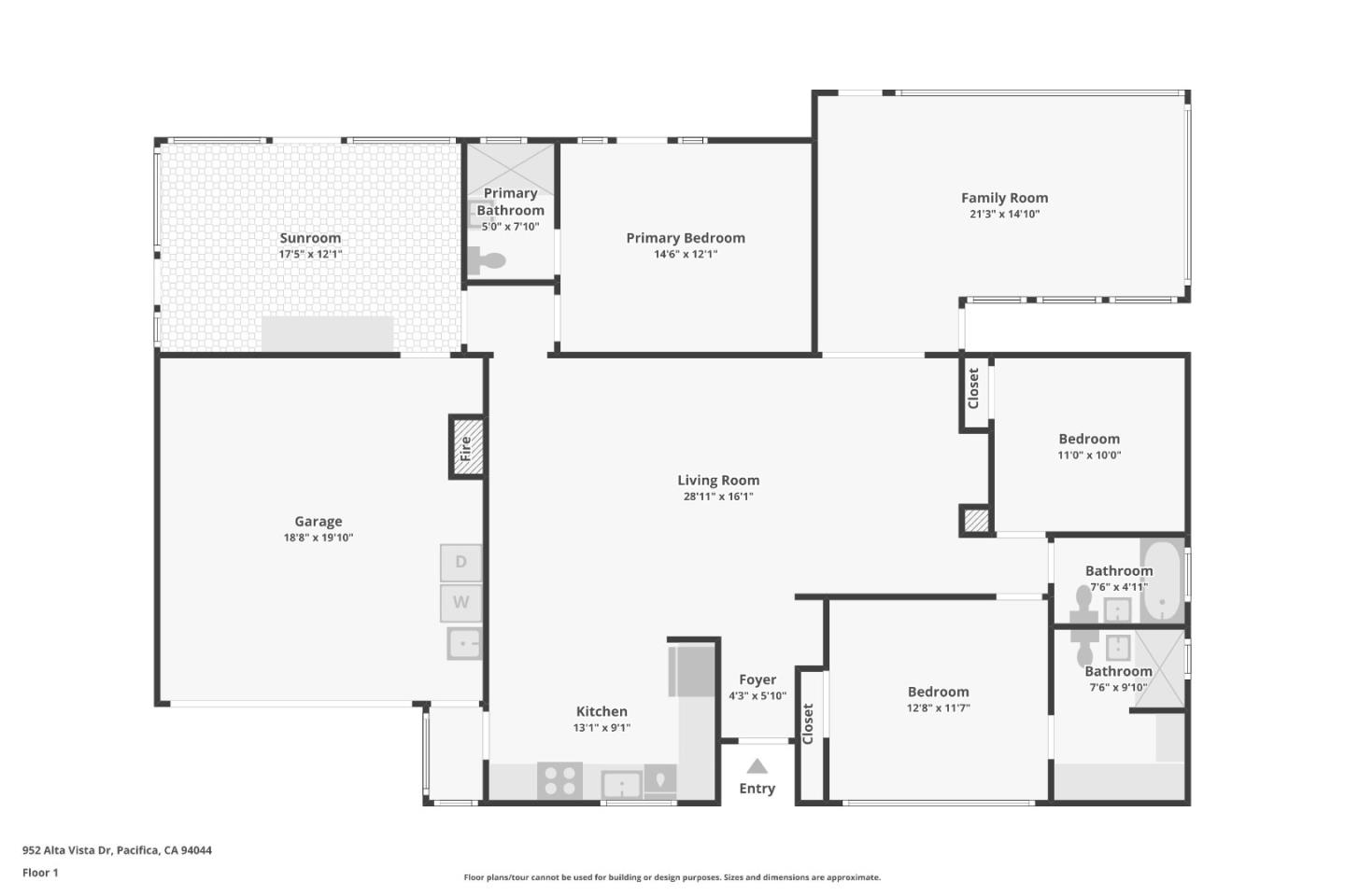 Detail Gallery Image 54 of 54 For 952 Alta Vista Dr, Pacifica,  CA 94044 - 3 Beds | 3 Baths