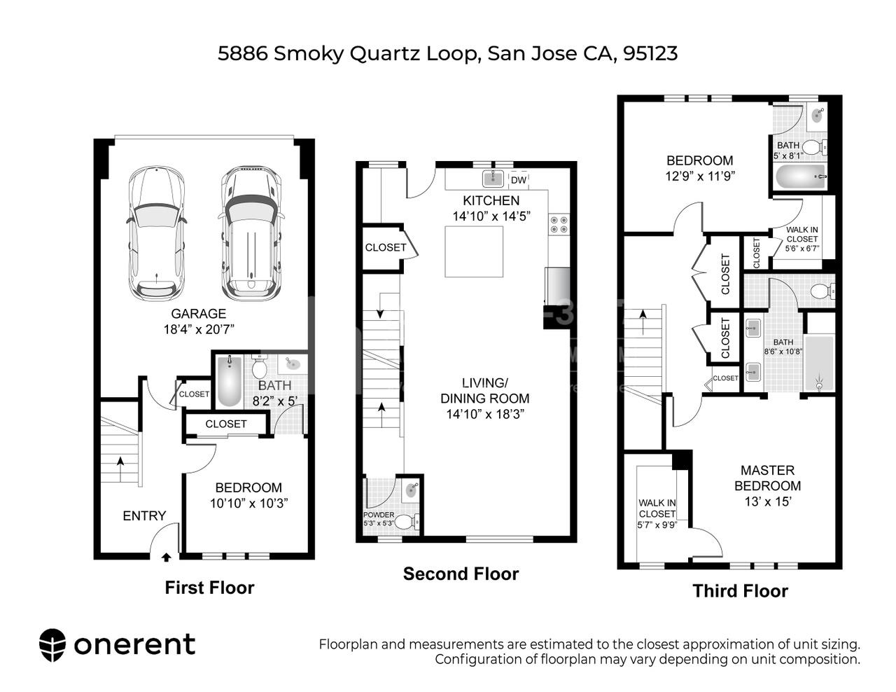 Detail Gallery Image 40 of 40 For 5886 Smoky Quartz Loop, San Jose,  CA 95123 - 3 Beds | 3/1 Baths
