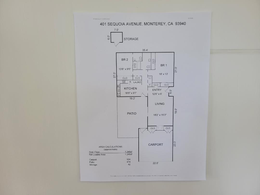 Detail Gallery Image 39 of 39 For 401 Sequoia Ave, Monterey,  CA 93940 - 2 Beds | 1/1 Baths