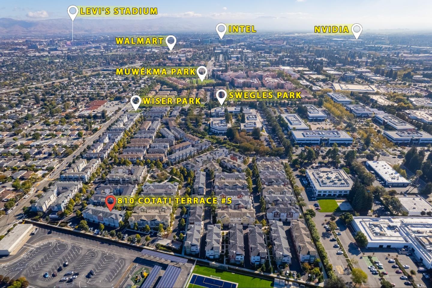 Detail Gallery Image 39 of 43 For 810 Cotati Ter #5,  Sunnyvale,  CA 94085 - 3 Beds | 3/1 Baths