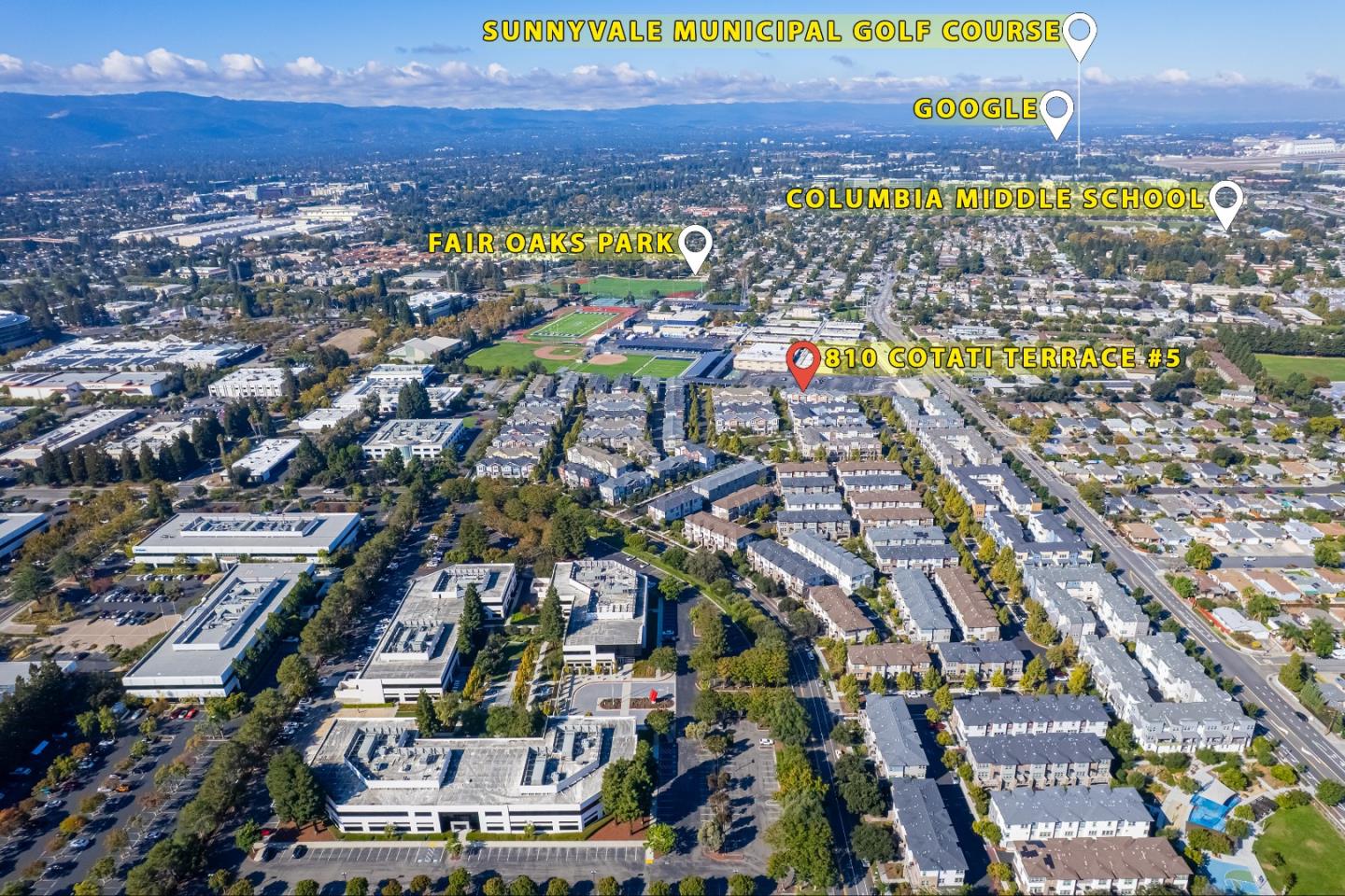 Detail Gallery Image 40 of 43 For 810 Cotati Ter #5,  Sunnyvale,  CA 94085 - 3 Beds | 3/1 Baths