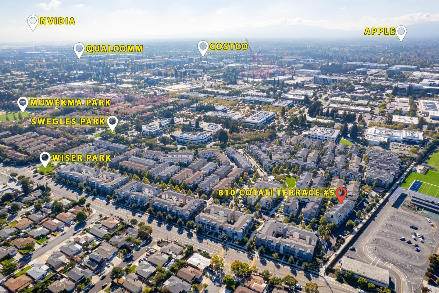 Detail Gallery Image 42 of 43 For 810 Cotati Ter #5,  Sunnyvale,  CA 94085 - 3 Beds | 3/1 Baths