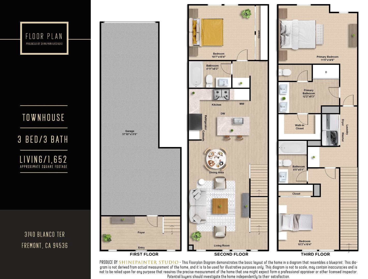 Detail Gallery Image 31 of 35 For 3140 Blanco Ter, Fremont,  CA 94536 - 3 Beds | 3 Baths