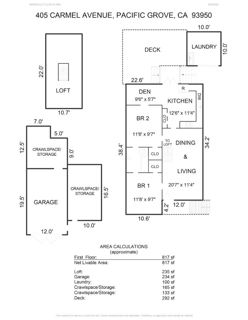 Detail Gallery Image 17 of 17 For 405 Carmel Ave, Pacific Grove,  CA 93950 - 2 Beds | 1 Baths