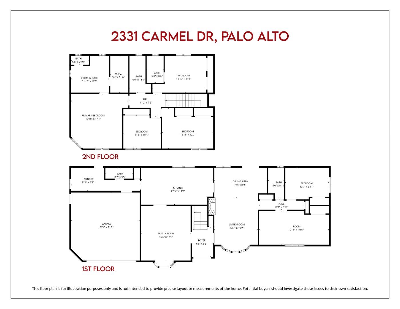 Detail Gallery Image 120 of 123 For 2331 Carmel Dr, Palo Alto,  CA 94303 - 6 Beds | 5 Baths