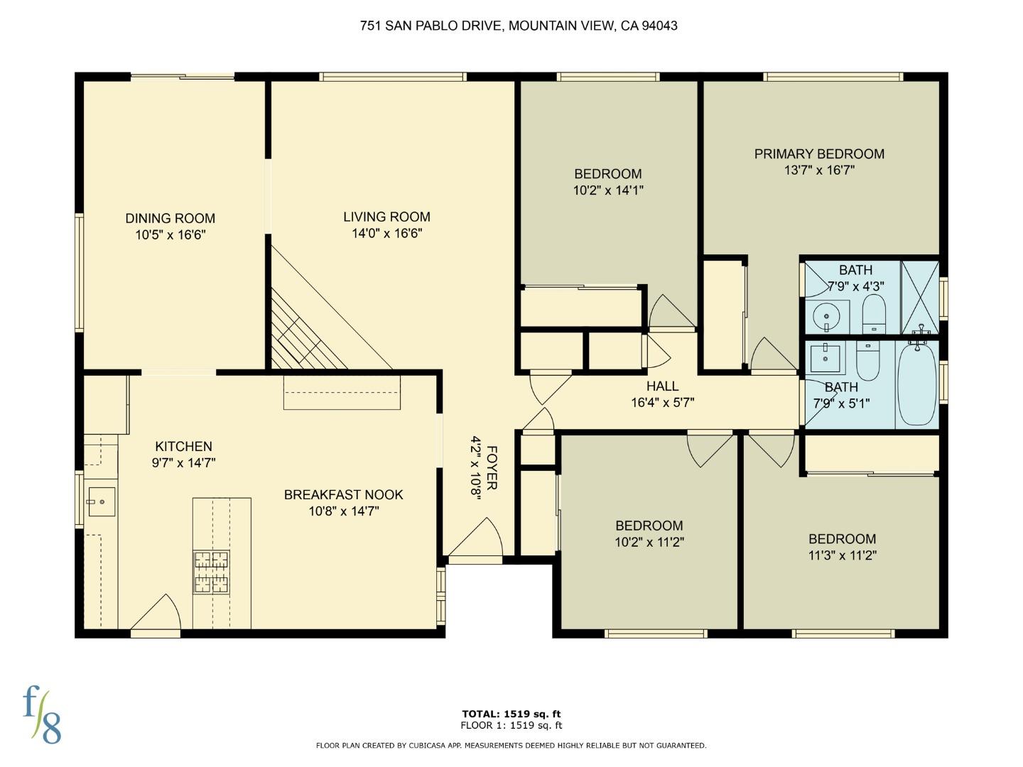 Detail Gallery Image 34 of 34 For 751 San Pablo Dr, Mountain View,  CA 94043 - 4 Beds | 2 Baths