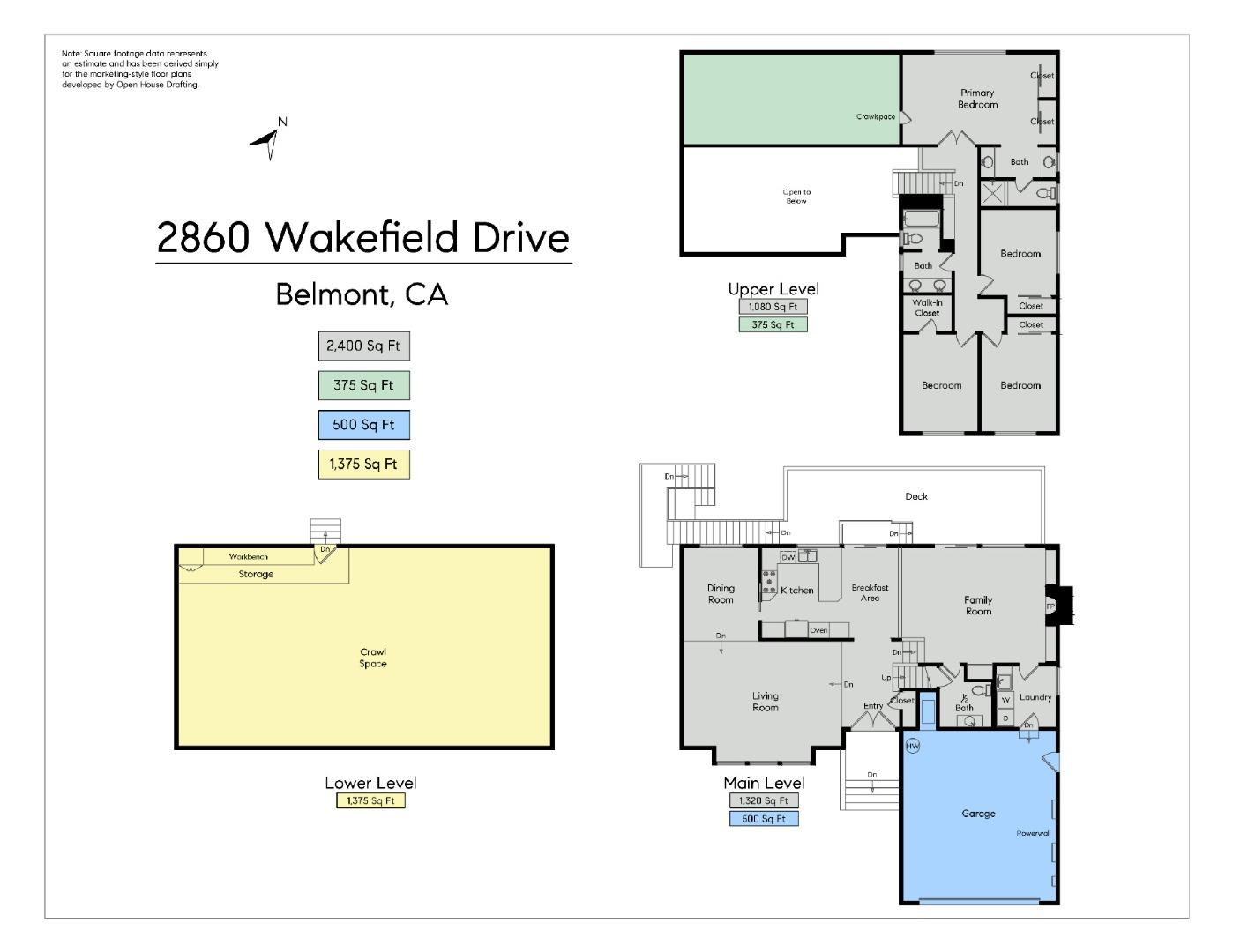 Detail Gallery Image 34 of 41 For 2860 Wakefield Dr, Belmont,  CA 94002 - 4 Beds | 2/1 Baths
