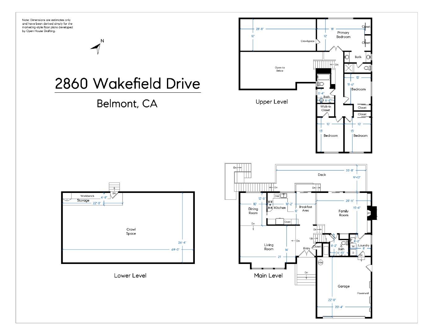 Detail Gallery Image 35 of 41 For 2860 Wakefield Dr, Belmont,  CA 94002 - 4 Beds | 2/1 Baths