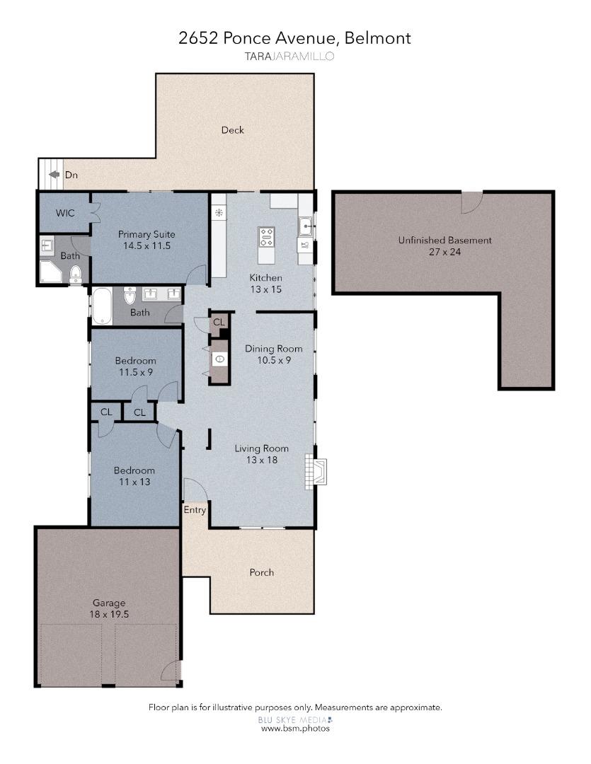 Detail Gallery Image 22 of 22 For 2652 Ponce Ave, Belmont,  CA 94002 - 3 Beds | 2 Baths