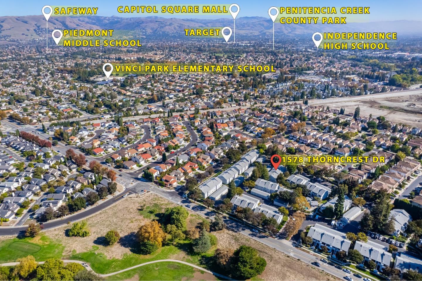 Detail Gallery Image 33 of 33 For 1578 Thorncrest Dr, San Jose,  CA 95131 - 2 Beds | 2 Baths