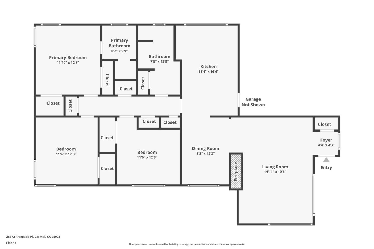 Detail Gallery Image 35 of 35 For 26372 Riverside Pl, Carmel,  CA 93923 - 3 Beds | 2 Baths