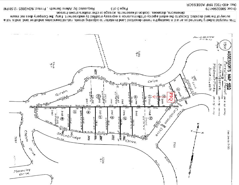 Detail Gallery Image 5 of 5 For 0 Girvin Dr, Oakland,  CA 94611 - – Beds | – Baths