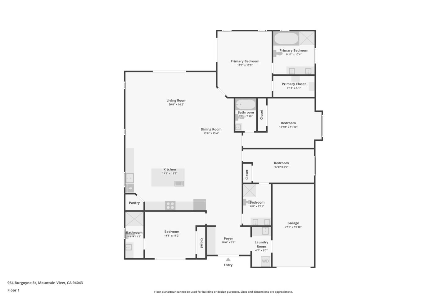 Detail Gallery Image 42 of 42 For 954 Burgoyne St, Mountain View,  CA 94043 - 4 Beds | 4 Baths