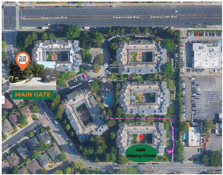 Detail Gallery Image 33 of 33 For 4681 Albany Cir #101,  San Jose,  CA 95129 - 2 Beds | 2 Baths