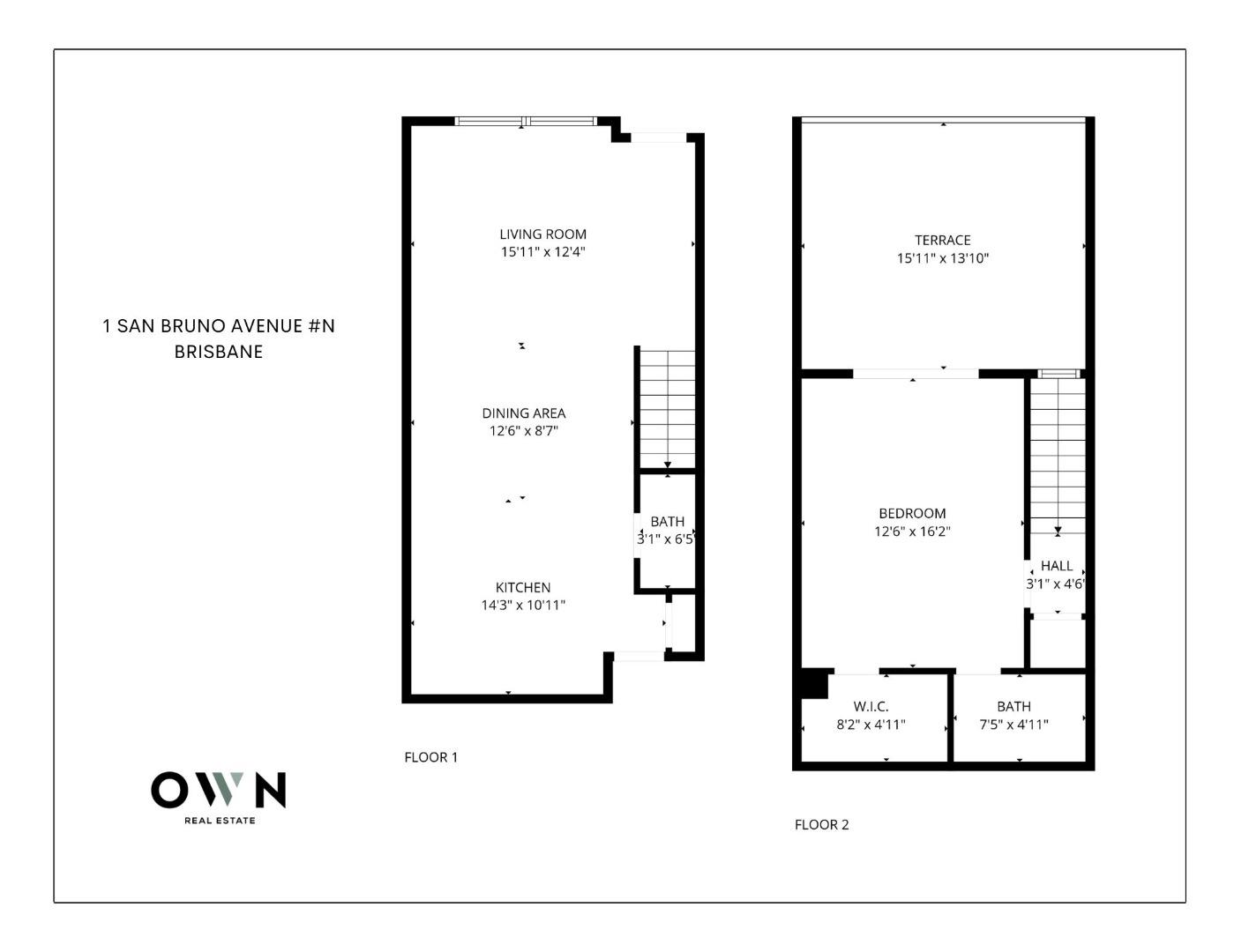 Detail Gallery Image 48 of 48 For 1 San Bruno Ave #N,  Brisbane,  CA 94005 - 1 Beds | 1/1 Baths