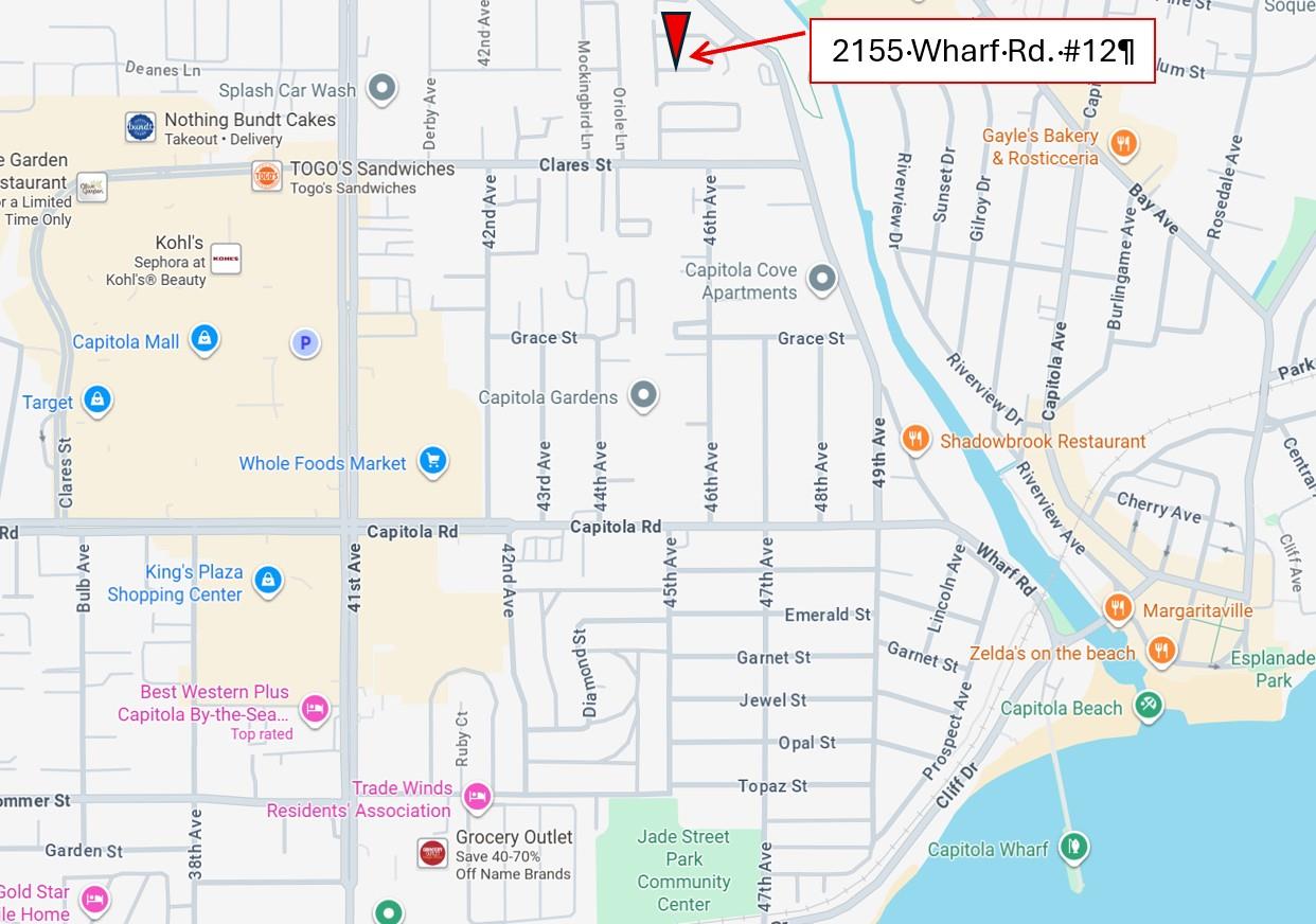 Detail Gallery Image 4 of 19 For 2155 Wharf Rd #12,  Capitola,  CA 95010 - 2 Beds | 2 Baths