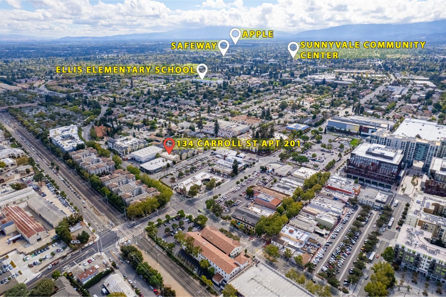 Detail Gallery Image 35 of 46 For 134 Carroll St #201,  Sunnyvale,  CA 94086 - 3 Beds | 2 Baths