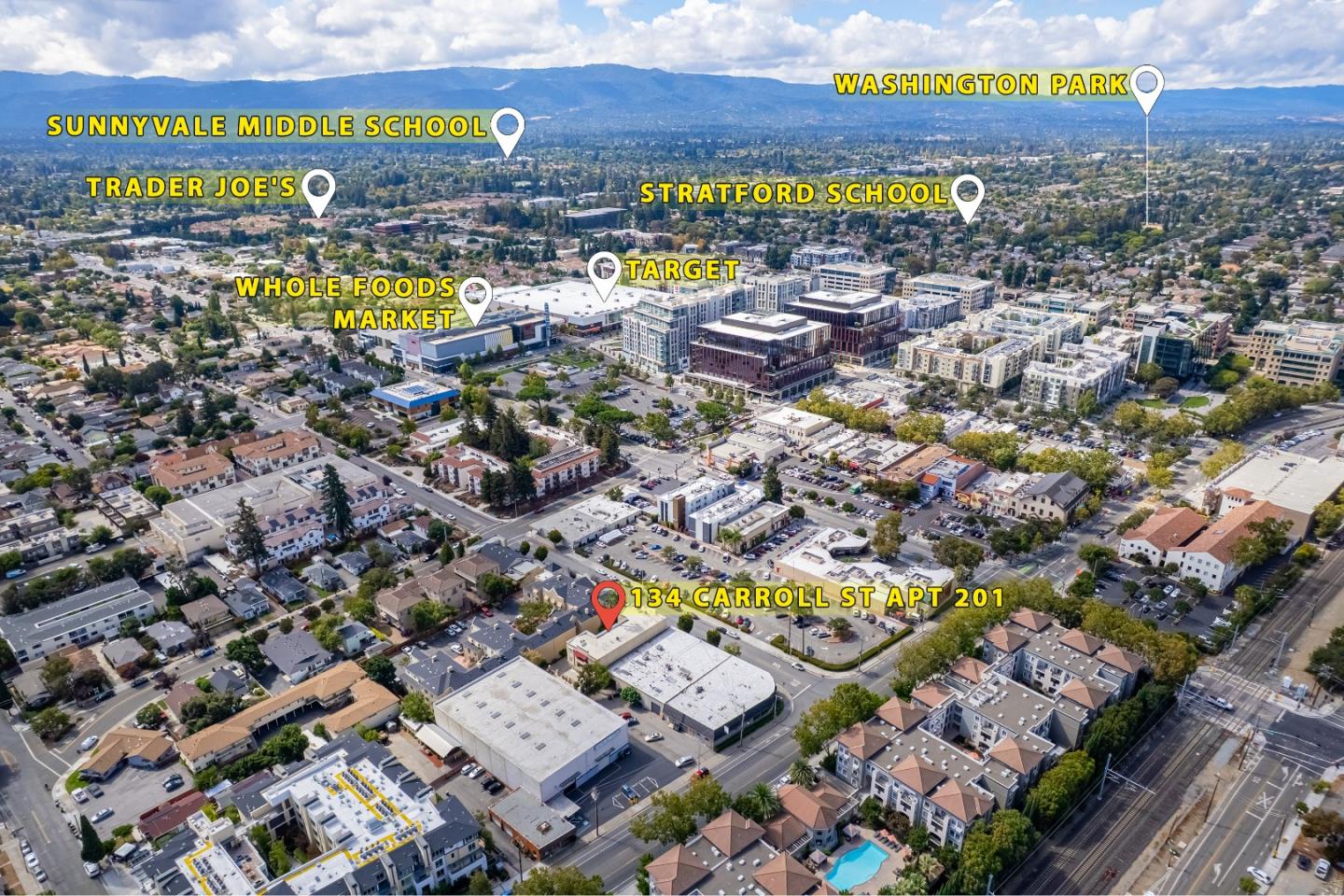 Detail Gallery Image 37 of 46 For 134 Carroll St #201,  Sunnyvale,  CA 94086 - 3 Beds | 2 Baths