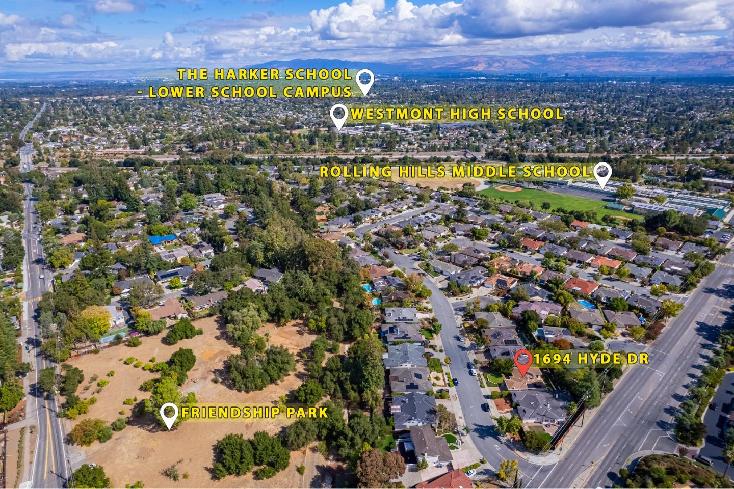 Detail Gallery Image 40 of 42 For 1694 Hyde Dr, Los Gatos,  CA 95032 - 3 Beds | 2 Baths