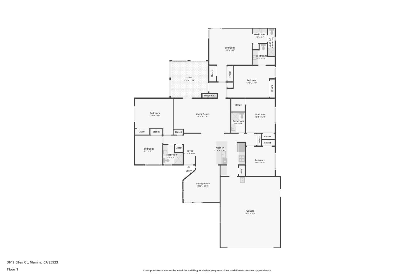 Detail Gallery Image 46 of 52 For 3012 Ellen Ct, Marina,  CA 93933 - 6 Beds | 4 Baths