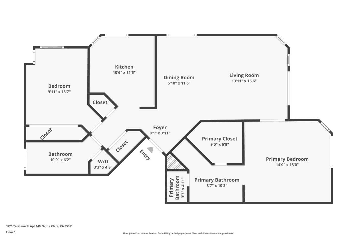 Detail Gallery Image 19 of 19 For 3725 Terstena Pl #140,  Santa Clara,  CA 95051 - 2 Beds | 2 Baths