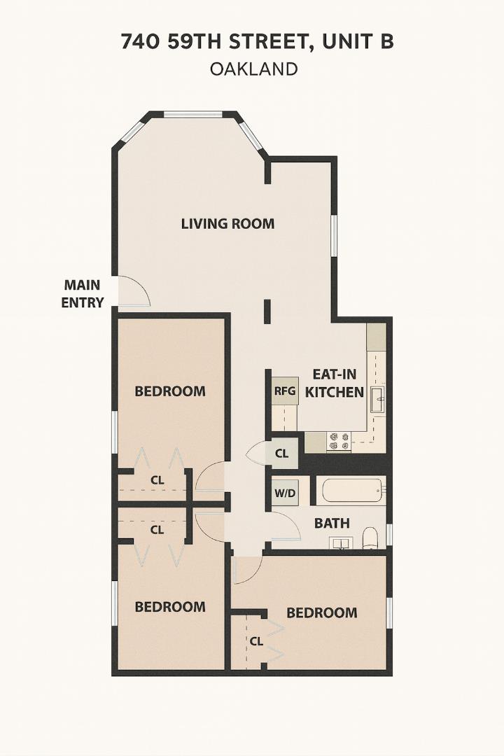 Detail Gallery Image 5 of 41 For 740 59th St, Oakland,  CA 94609 - – Beds | – Baths