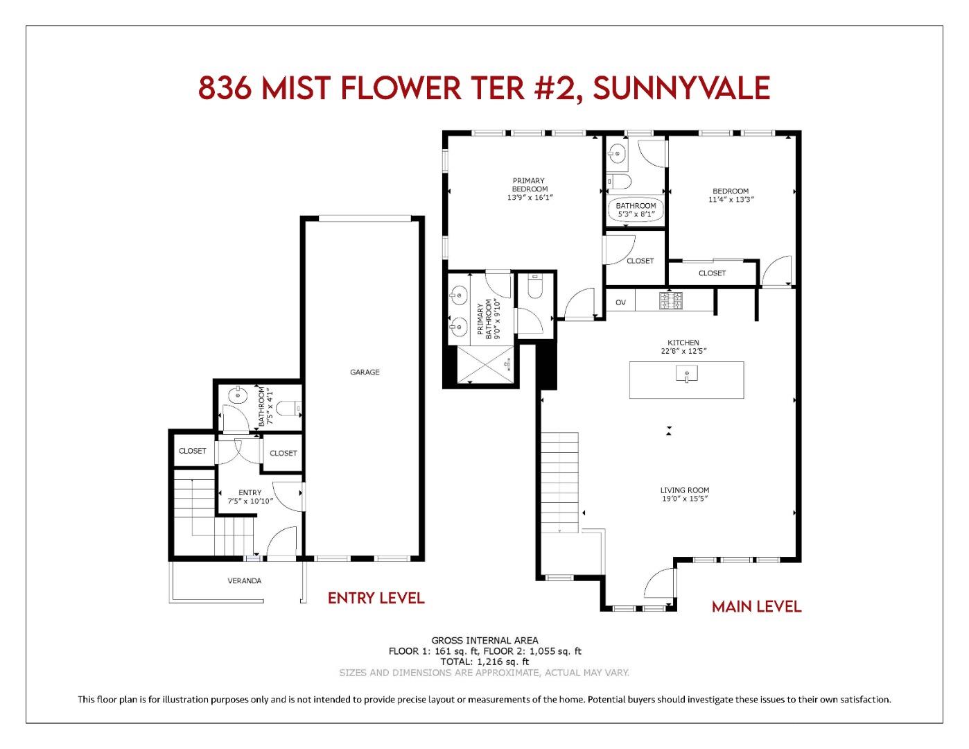 Detail Gallery Image 49 of 55 For 836 Mist Flower Ter #2,  Sunnyvale,  CA 94086 - 2 Beds | 2/1 Baths