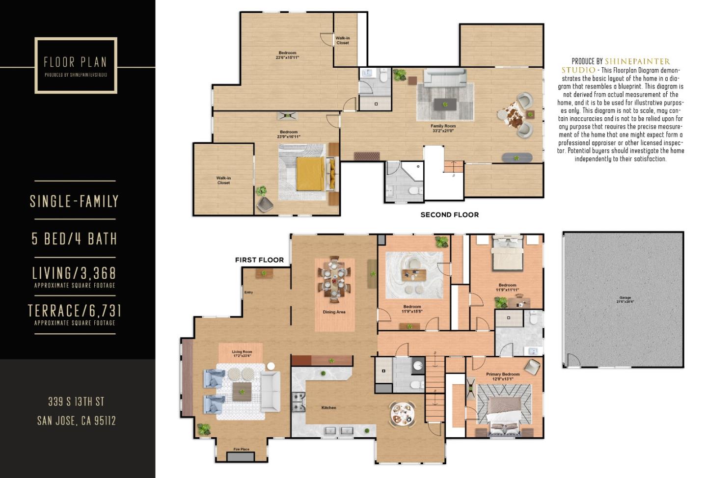 Detail Gallery Image 62 of 62 For 339 S 13th St, San Jose,  CA 95112 - 5 Beds | 4 Baths