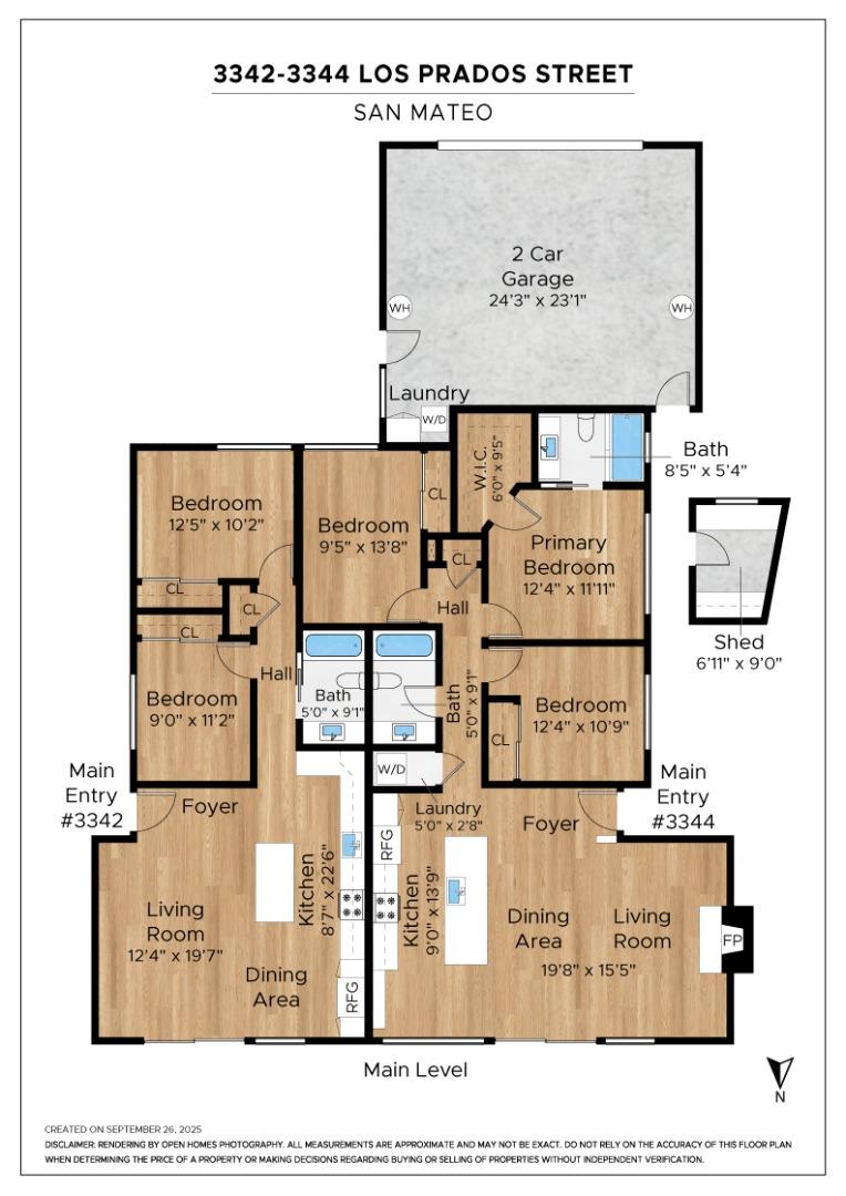 Detail Gallery Image 19 of 19 For 3342-3344 Los Prados St, San Mateo,  CA 94403 - 5 Beds | 3 Baths