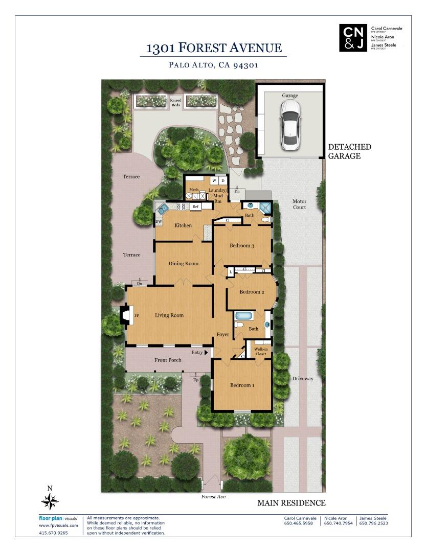 Detail Gallery Image 11 of 11 For 1301 Forest Ave, Palo Alto,  CA 94301 - 3 Beds | 2 Baths