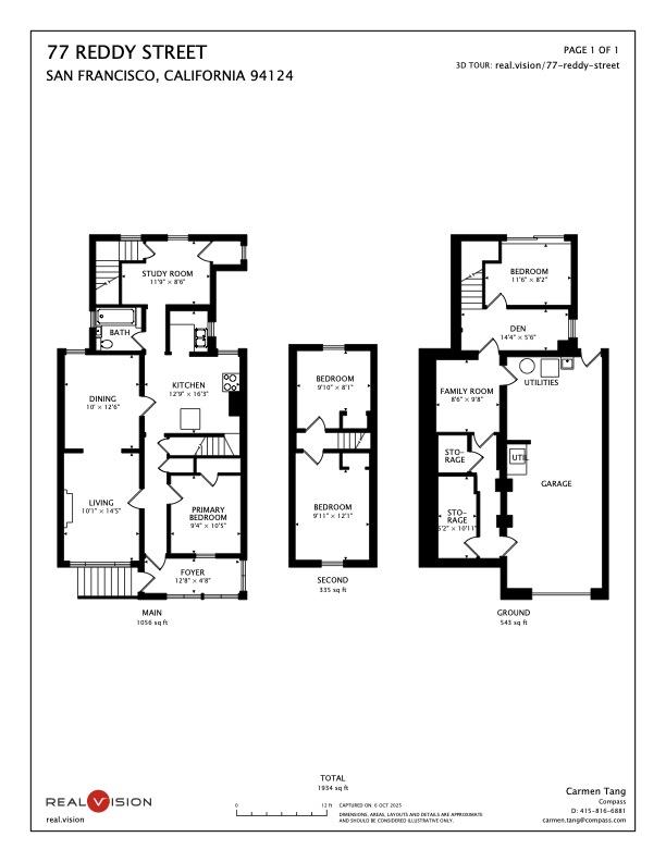 Detail Gallery Image 30 of 30 For 77 Reddy St, San Francisco,  CA 94124 - 3 Beds | 1 Baths