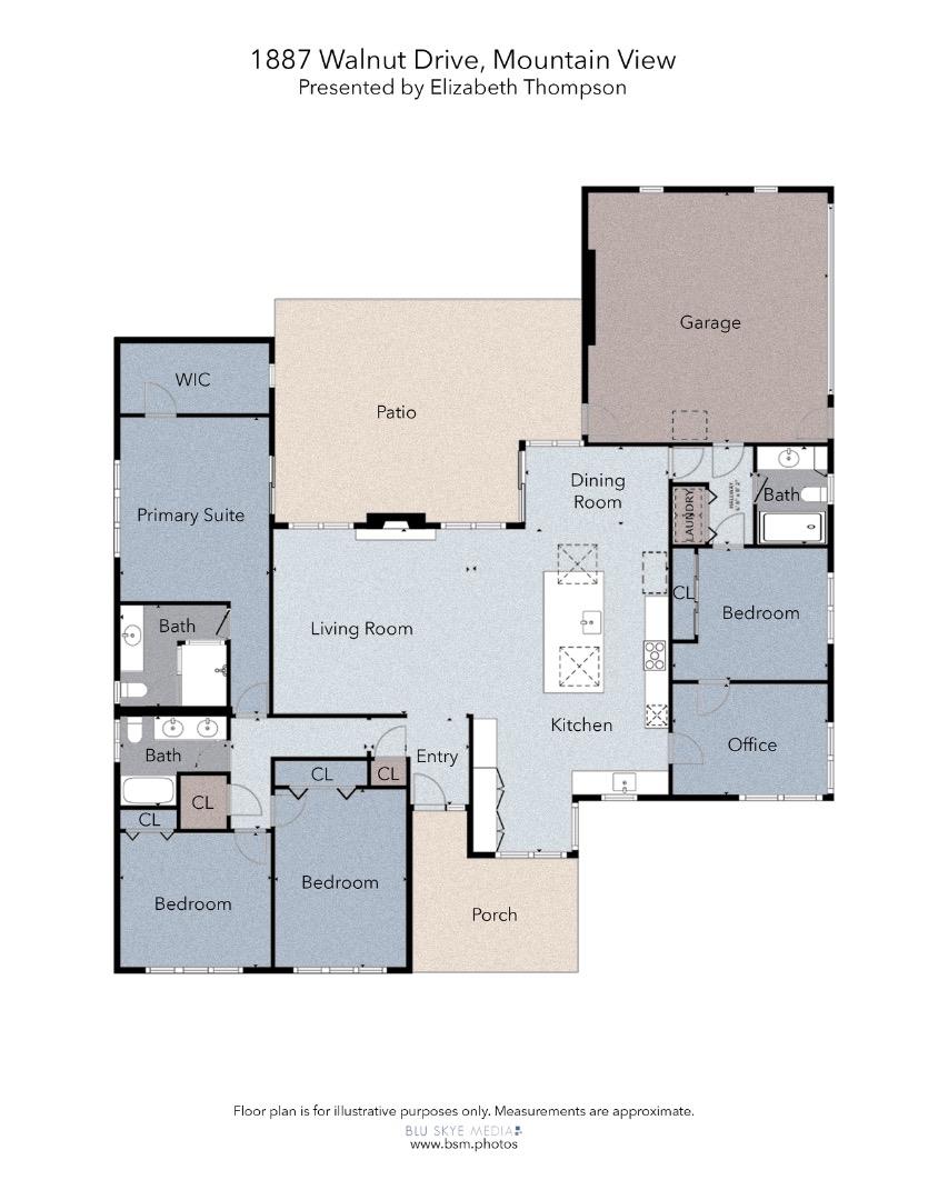 Detail Gallery Image 10 of 47 For 1887 Walnut Dr, Mountain View,  CA 94040 - 4 Beds | 3 Baths