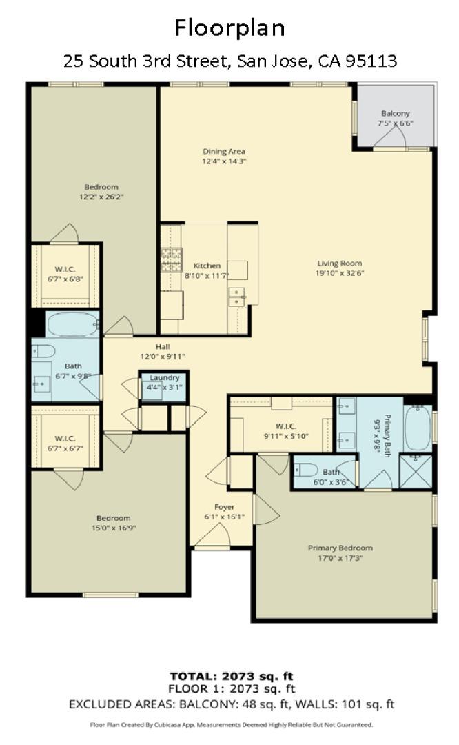 Detail Gallery Image 33 of 37 For 25 S 3rd St #301,  San Jose,  CA 95113 - 3 Beds | 2 Baths