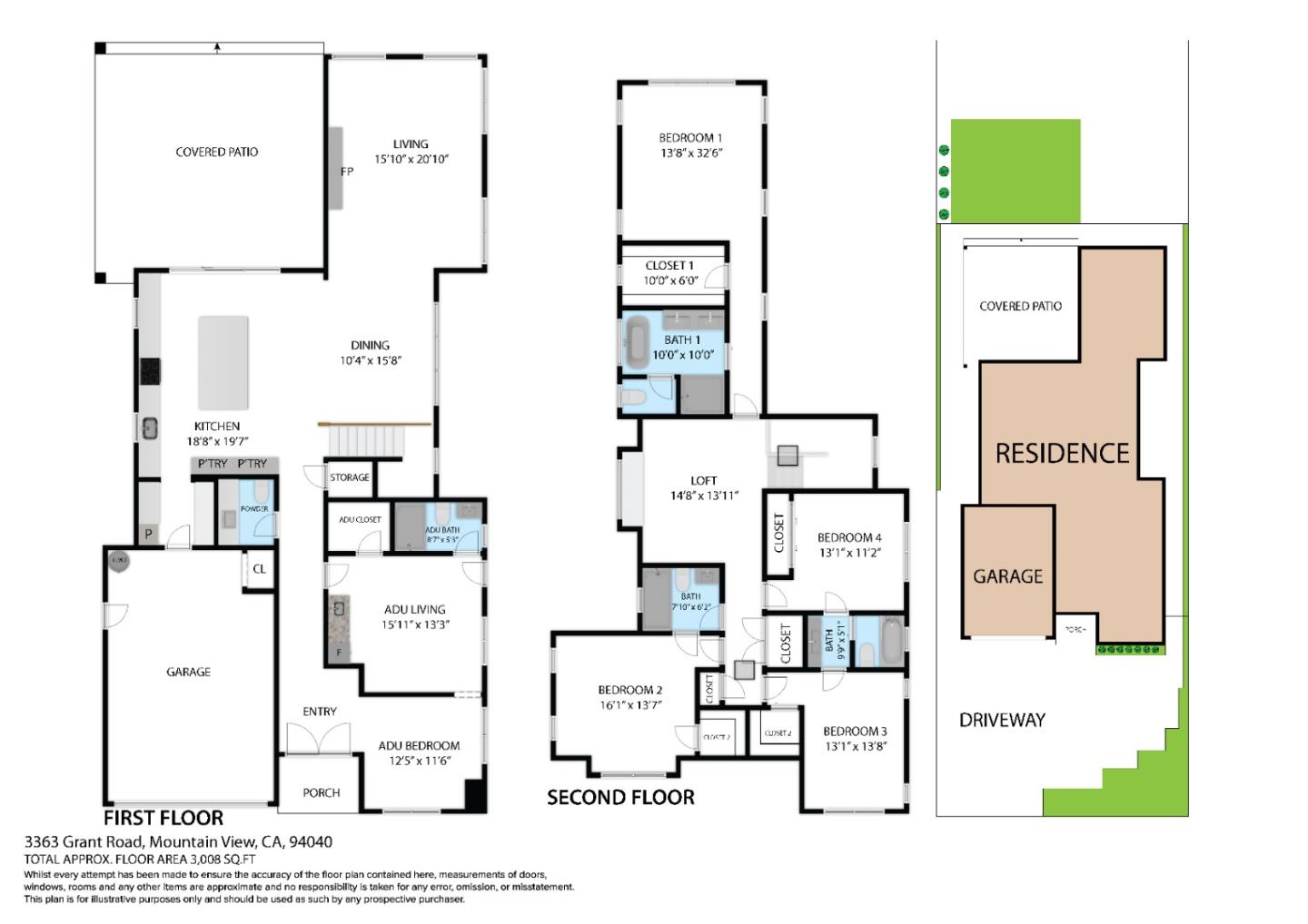 Detail Gallery Image 51 of 54 For 3363 Grant Rd, Mountain View,  CA 94040 - 5 Beds | 4/1 Baths