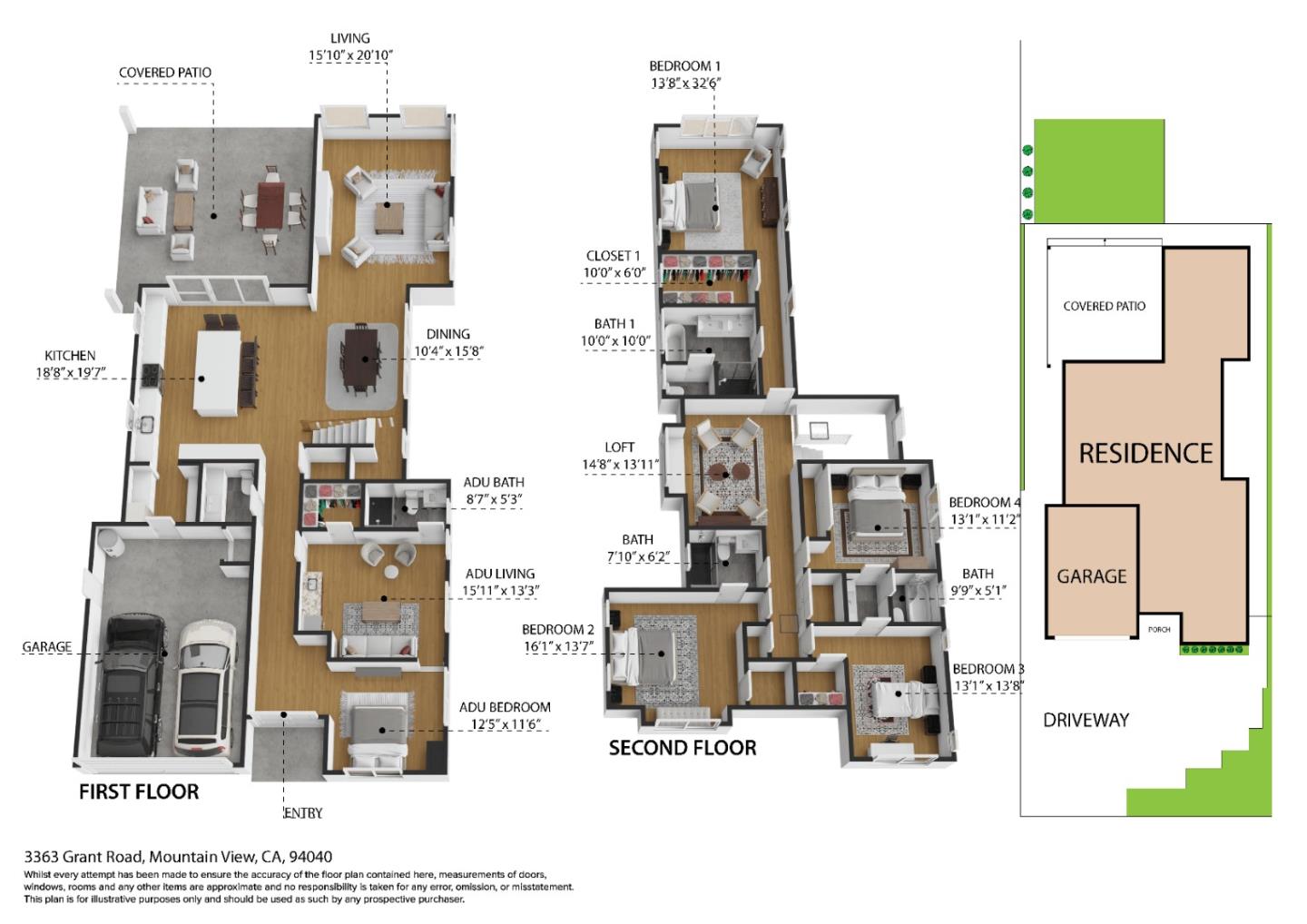Detail Gallery Image 52 of 54 For 3363 Grant Rd, Mountain View,  CA 94040 - 5 Beds | 4/1 Baths