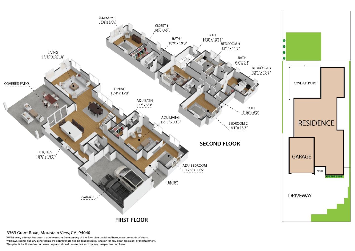 Detail Gallery Image 53 of 54 For 3363 Grant Rd, Mountain View,  CA 94040 - 5 Beds | 4/1 Baths