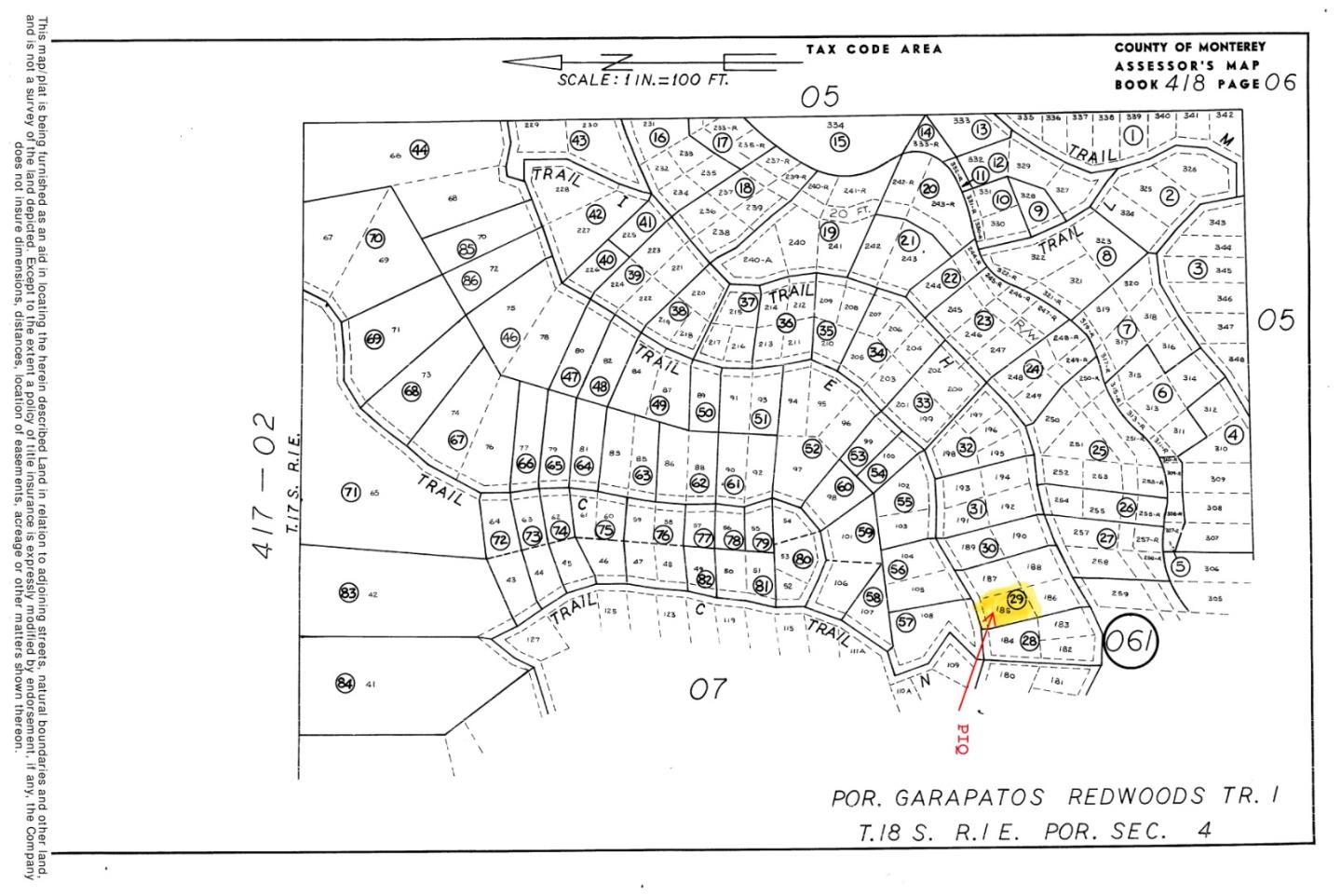 Detail Gallery Image 8 of 21 For Lot 185 Garrapatos Redwoods Trail, Carmel,  CA 93923 - – Beds | – Baths