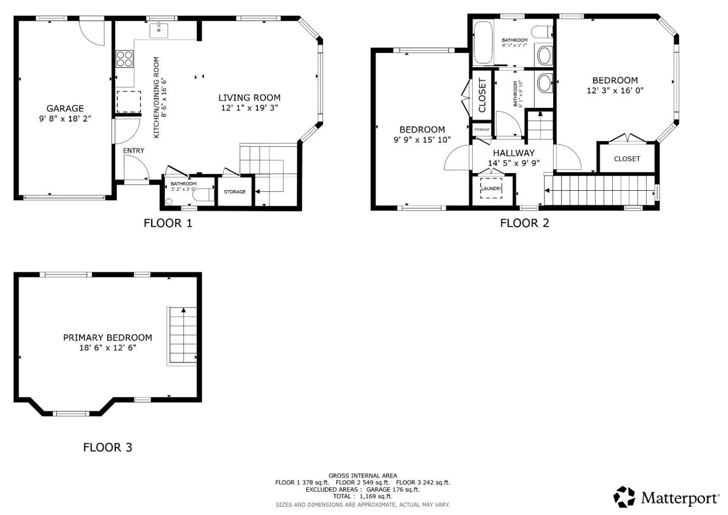 Detail Gallery Image 20 of 20 For 1914 7th St #B,  Berkeley,  CA 94710 - 3 Beds | 1/1 Baths