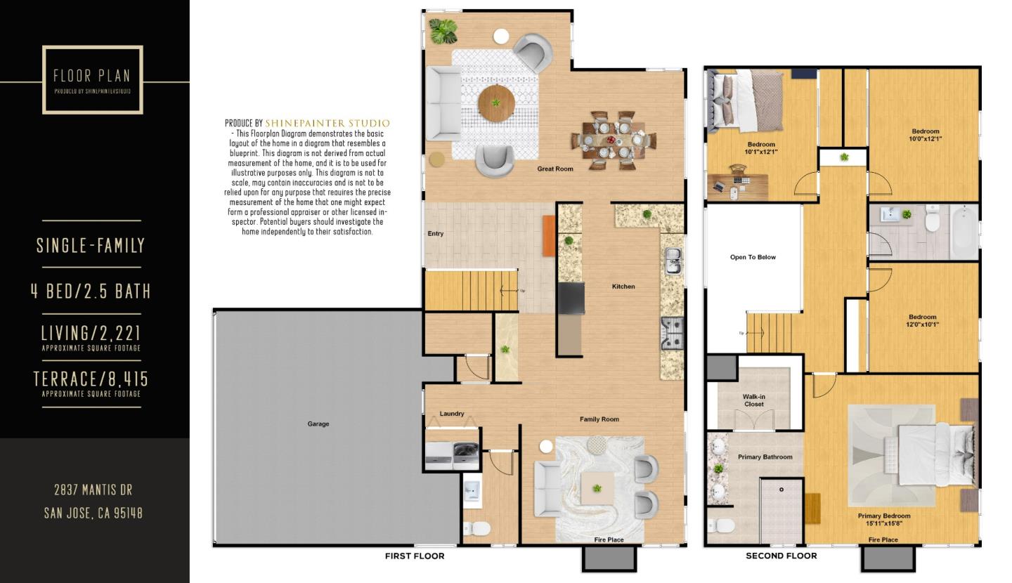 Detail Gallery Image 46 of 46 For 2837 Mantis Dr, San Jose,  CA 95148 - 4 Beds | 2/1 Baths