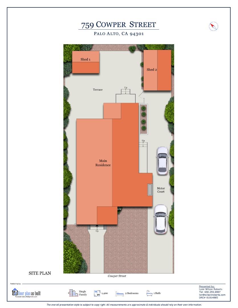 Detail Gallery Image 32 of 32 For 759 Cowper St, Palo Alto,  CA 94301 - 2 Beds | 1 Baths