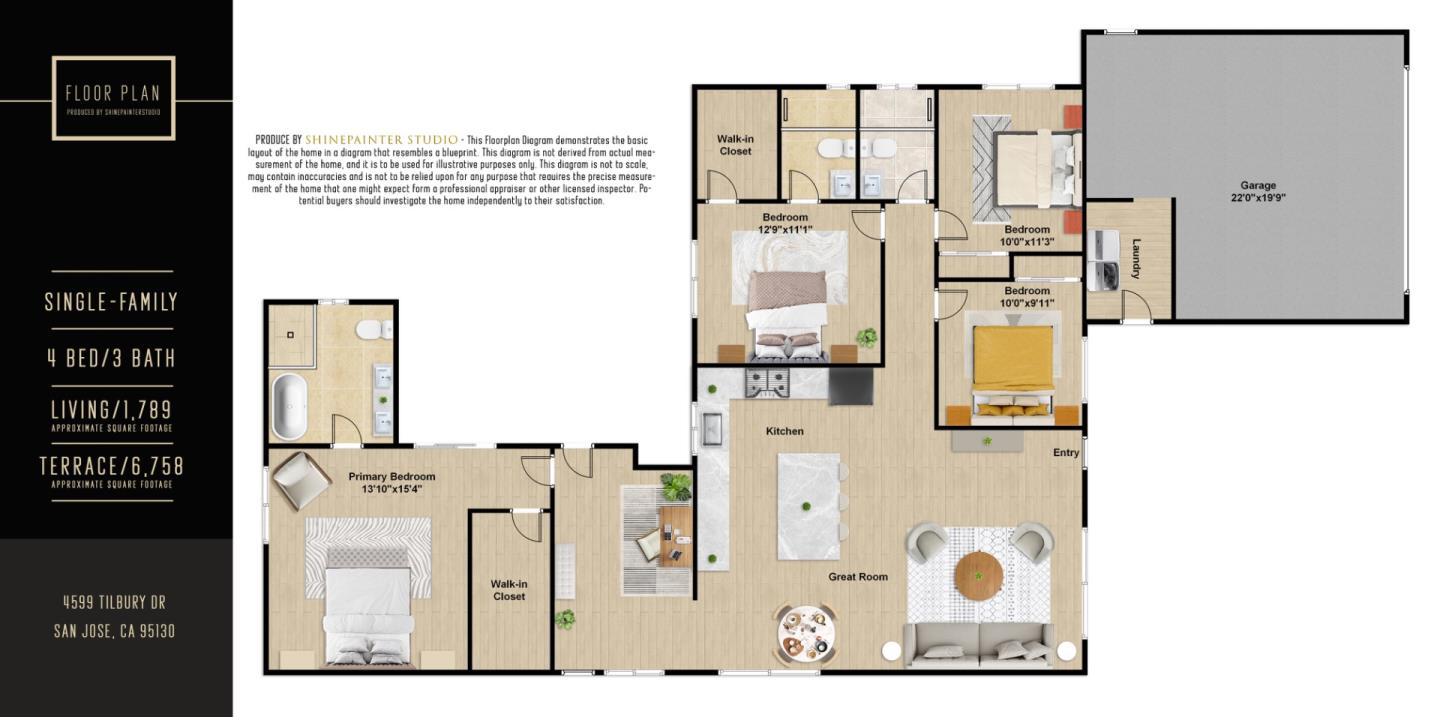 Detail Gallery Image 40 of 43 For 4599 Tilbury Dr, San Jose,  CA 95130 - 4 Beds | 3 Baths