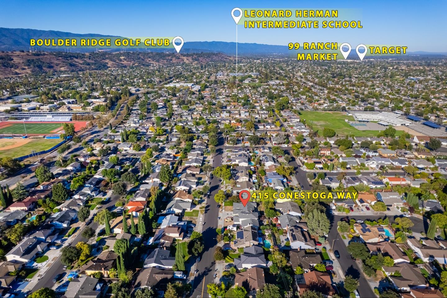 Detail Gallery Image 39 of 42 For 415 Conestoga Way, San Jose,  CA 95123 - 5 Beds | 2 Baths