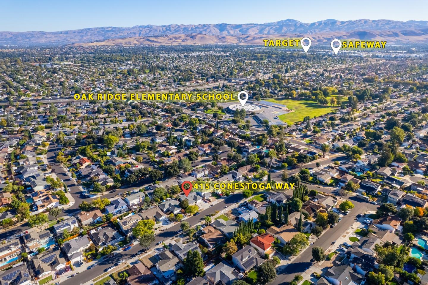 Detail Gallery Image 40 of 42 For 415 Conestoga Way, San Jose,  CA 95123 - 5 Beds | 2 Baths