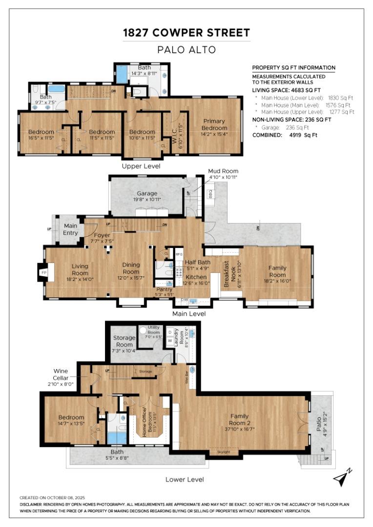 Detail Gallery Image 47 of 48 For 1827 Cowper St, Palo Alto,  CA 94301 - 6 Beds | 3/1 Baths