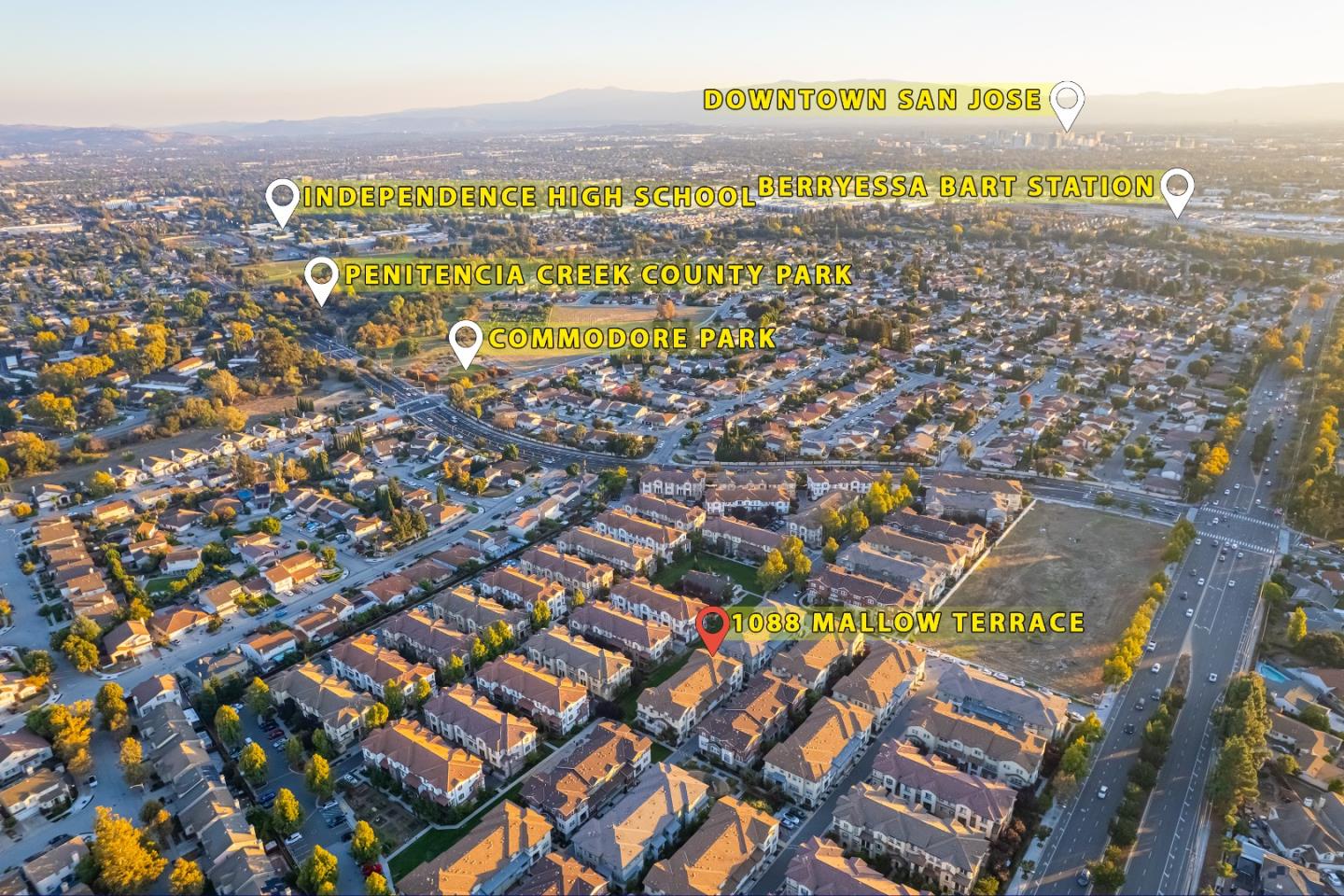 Detail Gallery Image 33 of 36 For 1088 Mallow Ter, San Jose,  CA 95133 - 3 Beds | 2/1 Baths