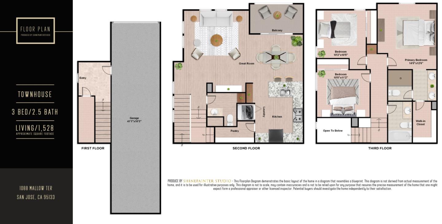 Detail Gallery Image 36 of 36 For 1088 Mallow Ter, San Jose,  CA 95133 - 3 Beds | 2/1 Baths